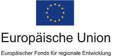 EU-Emblem mit Schrift weiß